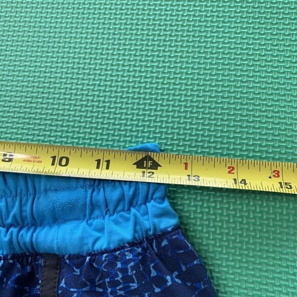 Lululemon Tracker Short III Samba Snake Kayak Blue Hero Size 6 W7D51S workout - Picture 11 of 12